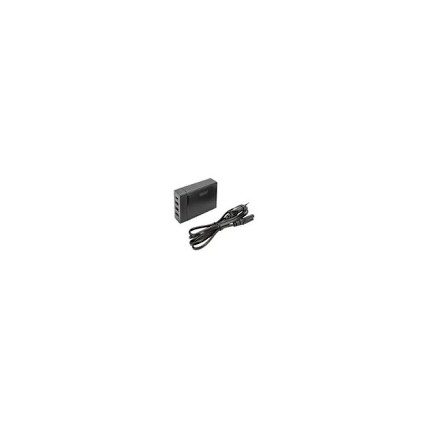 Digitus 4-Port Universal USB-C power adapter DA-10195 - 72 Watt Sort