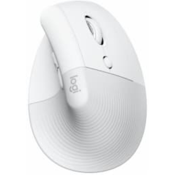 Datorpele Logitech Lift Vertical White Hvit