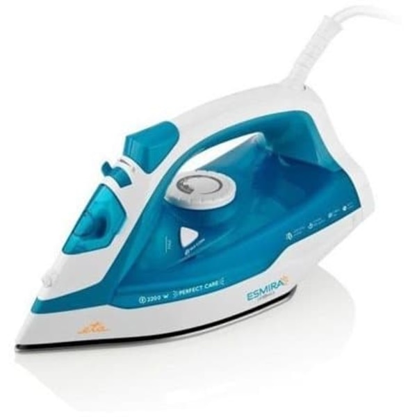 ETA | Iron | Esmira ETA027390000 | Steam Iron | 2200 W | Water tank capacity 380 ml | Continuous steam 40 g/min | Steam boost performance 100 g/min |