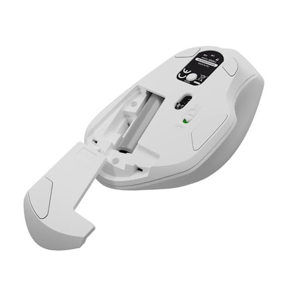 Natec | Mouse | Siskin 2 | Wireless | USB Type-A | White