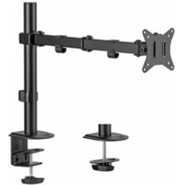 Gembird MA-D1-01 monitor mount / stand 81.3 cm (32") Black Desk Sort