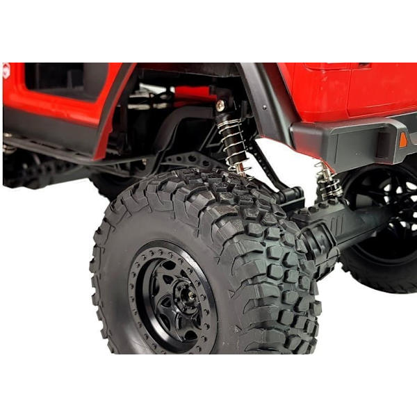 Red Remote Controlled Jeep Terrain Car 2.4G