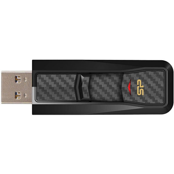 Silicon Power flash drive 32GB Blaze B50 USB 3.0, black Sort