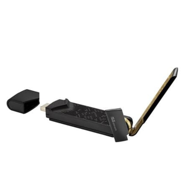 Wireless Dual-band | USB-AX56 AX1800 (No cradle) | 802.11ax | 1201+574 Mbit/s | Mesh Support No | MU-MiMO Yes Svart, Guld