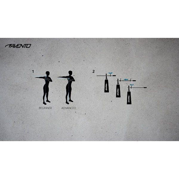 Jump Rope AVENTO 42HO 290cm Steel Black