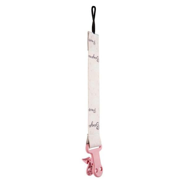 CANPOL BABIES soother clip with ribbon BONJOUR PARIS, 51/026_pin
