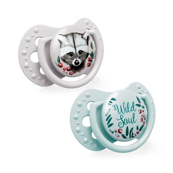 LOVI Wild Soul Boy Silicone Dynamic Soother 6-18m, 2 pcs, 22/884boy