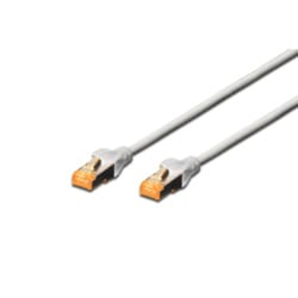CAT 6 S/FTP | Patch cord | Length 10 m | Grey
