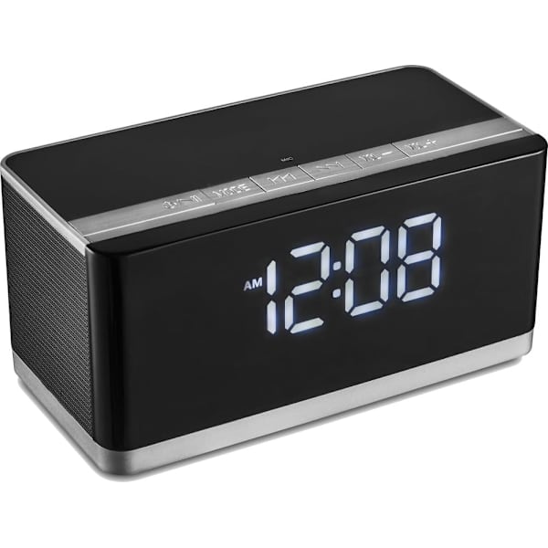 Platinet wireless speaker Bluetooth + alarm clock 10W PMGC10A