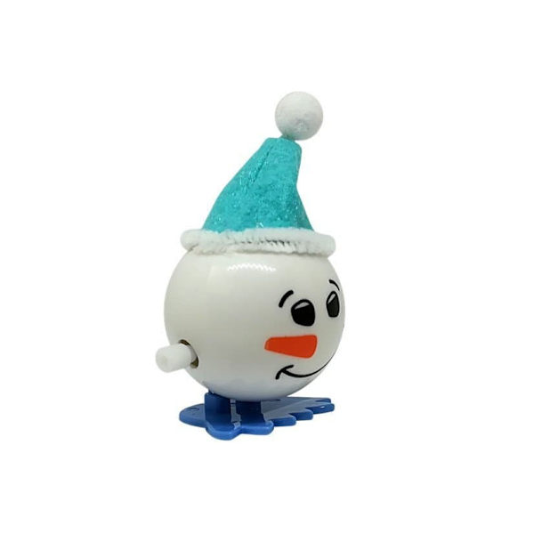 Set of wind up Christmas toys Penguin  12 pieces reindeer Snowman Santa Claus