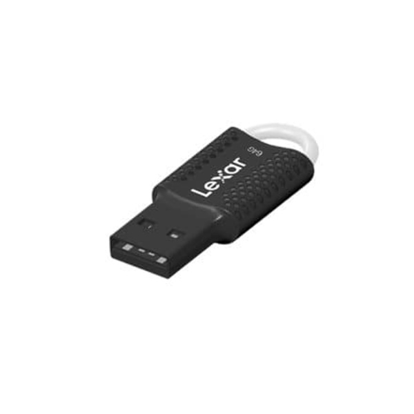 Lexar | USB Flash Drive | JumpDrive V40 | 64 GB | USB 2.0 | Black Sort