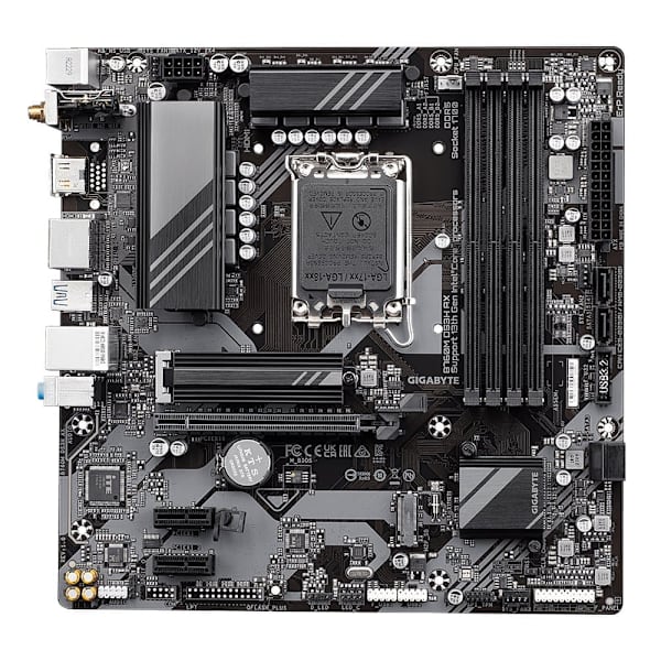 Gigabyte | B760M DS3H AX 1.3 M/B | Processor family Intel | Processor socket LGA1700 | DDR5 | Memory slots 4 | Supported hard disk drive interfaces SA