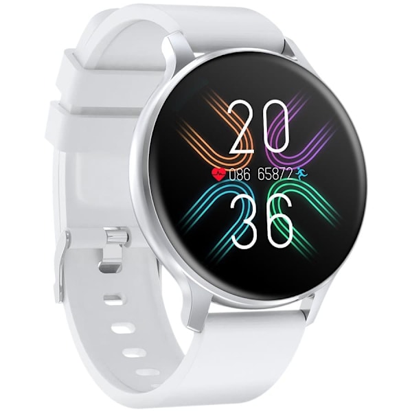 CANYON Badian SW-68, Smartwatch, Realtek 8762CK, 1.28''TFT 240x240px; RAM : 160KB,  Lithium-ion polymer battery, 3.7V 190mAh Include, Silver Zinc allo