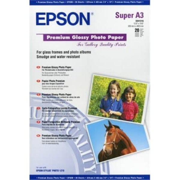 Premium Glossy Photo Paper A3, 250g/m2, 20 sheets