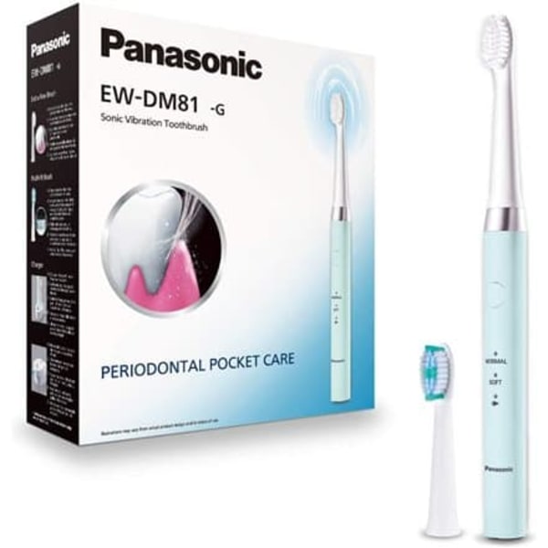 Panasonic | Electric Toothbrush | EW-DM81-G503 | Rechargeable | For adults | Number of brush heads included 2 | Number of teeth brushing modes 2 | Son