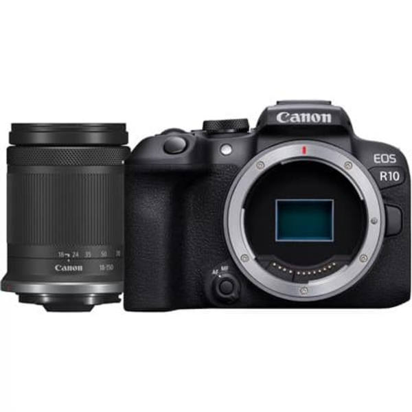 Canon EOS R10 + RF-S 18-150mm IS STM MILC 24,2 MP CMOS 6000 x 4000 pikseliä Musta musta
