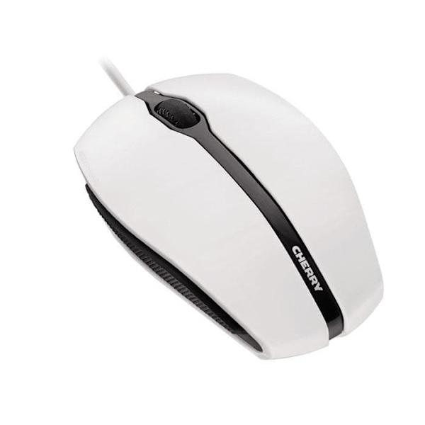 CHERRY GENTIX CORDED MOUSE, Pale Grey, USB Sort, Grå
