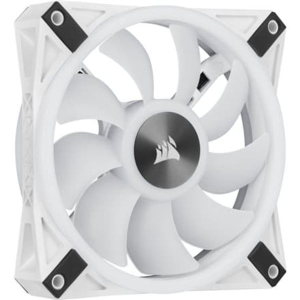 CORSAIR iCUE QL120 RGB 120mm Triple Fan White