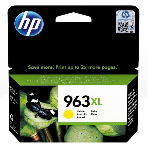 HP 963XL High Yield Yellow Original Ink Cartridge