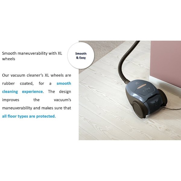 Vacuum cleaner ELECTROLUX PURE D8 PD82-8DB SILENCE