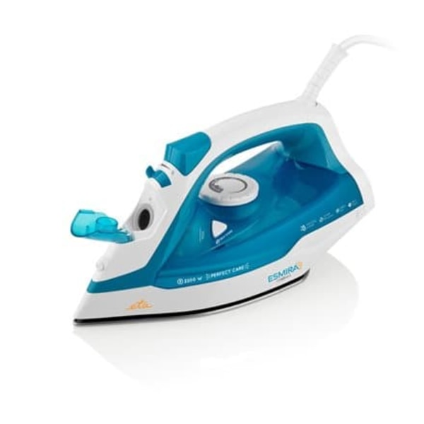 ETA | Iron | Esmira ETA027390000 | Steam Iron | 2200 W | Water tank capacity 380 ml | Continuous steam 40 g/min | Steam boost performance 100 g/min |