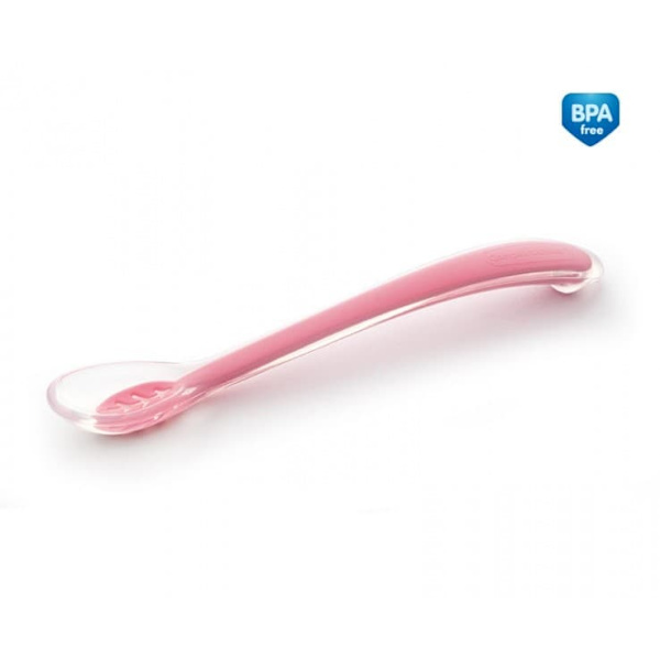 CANPOL BABIES babies silicone spoon, pink, 51/010_pin