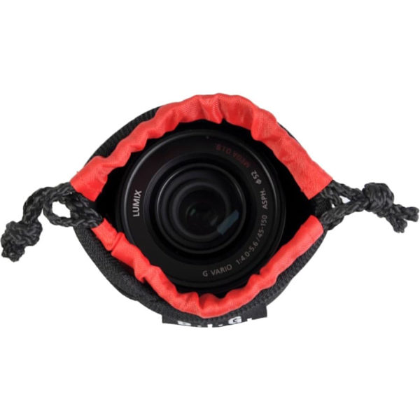 BIG lens pouch PS7 (443027) Sort, Rød