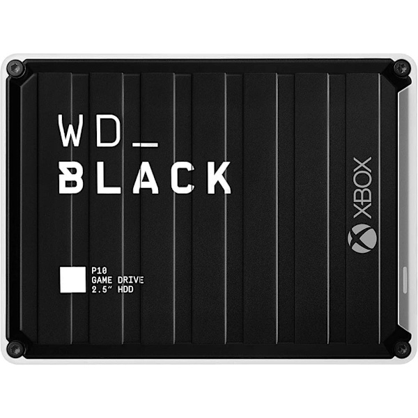 WD BLACK P10 GAME DRIVE FOR XBOX 4TB USB 3.2 2.5inch Black/White RTL