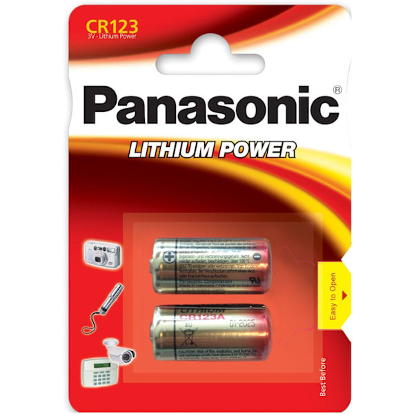 Panasonic battery CR123AL/2B
