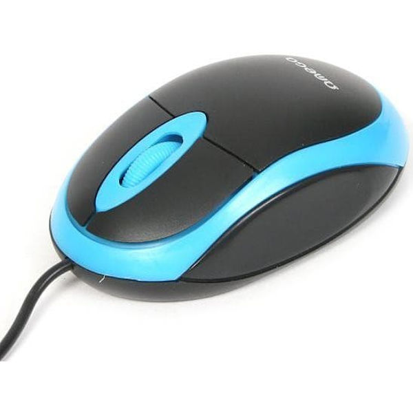 Omega mouse OM-06VBL, blue Sort, Gul