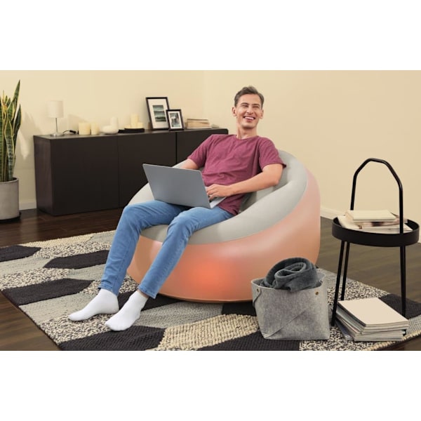 Bestway 75086 inflatable illuminated armchair 102 x 97 x 71 cm