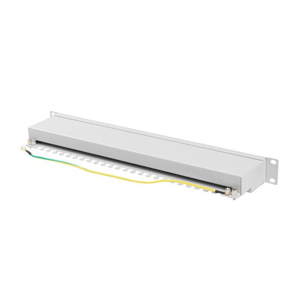Lanberg PPSA-1024-S patch panel 1U Grå