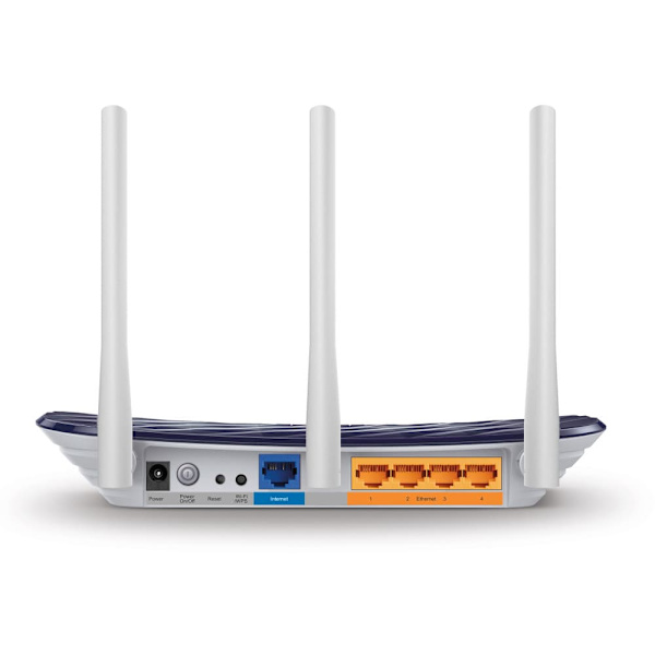 TP-Link Archer C20 AC750 V4.0 wireless router Fast Ethernet Dual-band (2.4 GHz / 5 GHz) Navy