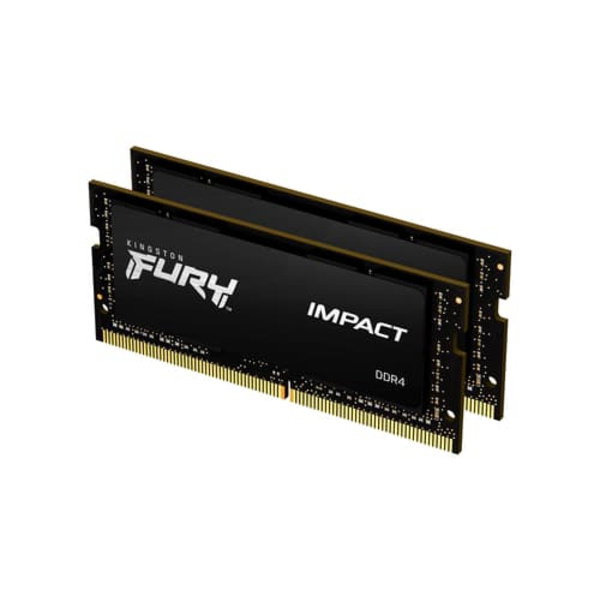 Kingston RAM FURY Impact - 64 GB (2 x 32 GB Kit) - DDR4 3200 SO-DIMM CL20