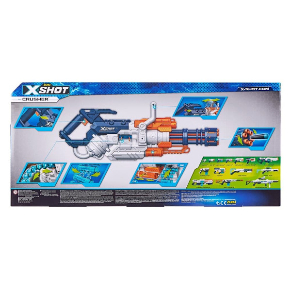 XSHOT-DART toy gun Blaster Exel Crusher, 36382