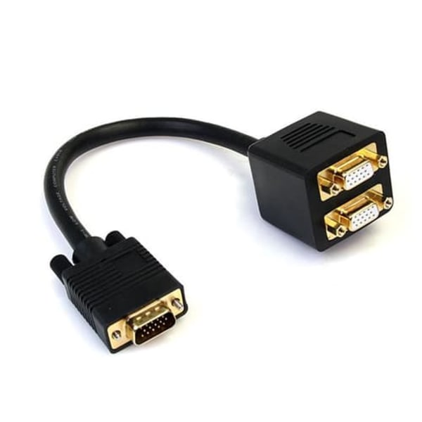StarTech.com VGA Splitter cable VGASPL1VV - VGA / 2x VGA - 30 cm