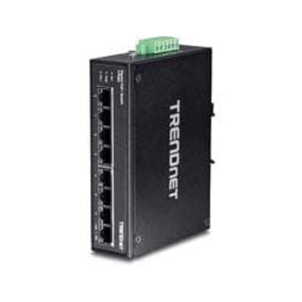 8-PORT HARDENED IND. GIGABIT/POE+ SWITCH Sort