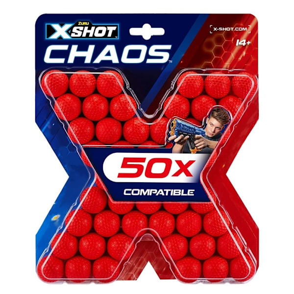 XSHOT dart ball Blaster Chaos 50 pcs., 36327