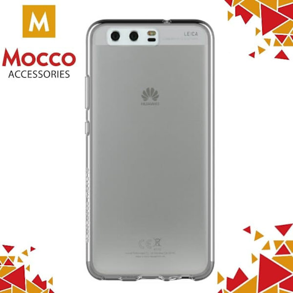 Mocco Ultra Back Case 0.3 mm Silicone Case for Huawei P8 Lite / P9 Lite (2017) Transparent-Black