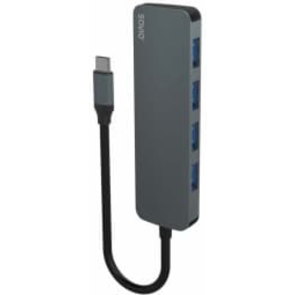 SAVIO Hub USB-C - 4 x USB-A, AK-54