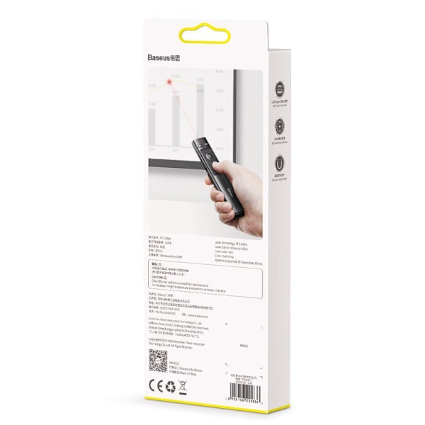 Baseus Orange Dot Remote control for Presentation
