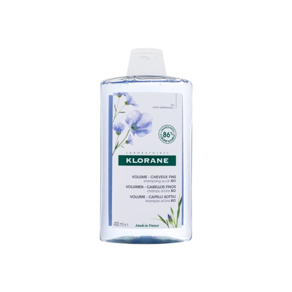 Klorane Organic Flax Volume Shampoo 400 ml