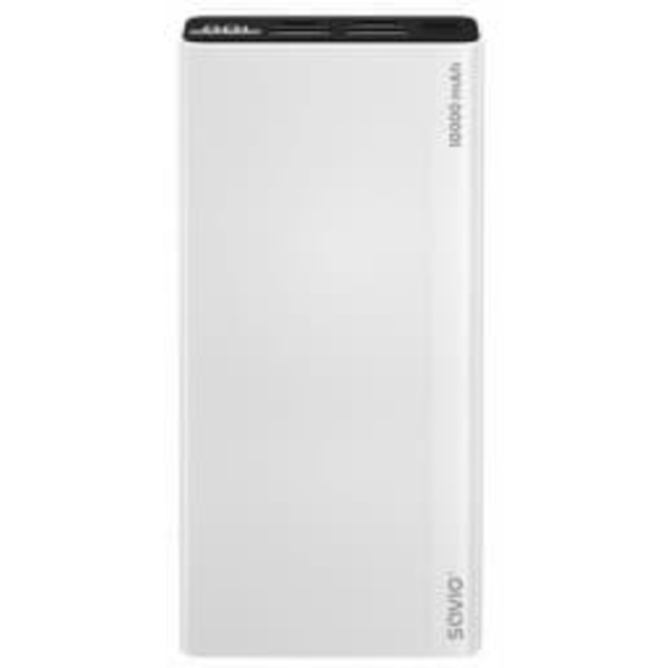 Savio BA-04 10000 mAh White Hvid