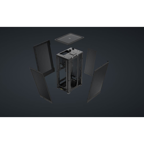 Corsair | AIRFLOW PC Case | 2000D | Black | Mini-ITX | Power supply included No Sort
