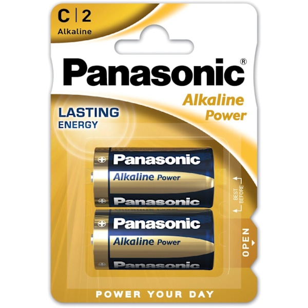 Panasonic Alkaline Power battery LR14APB/2BP