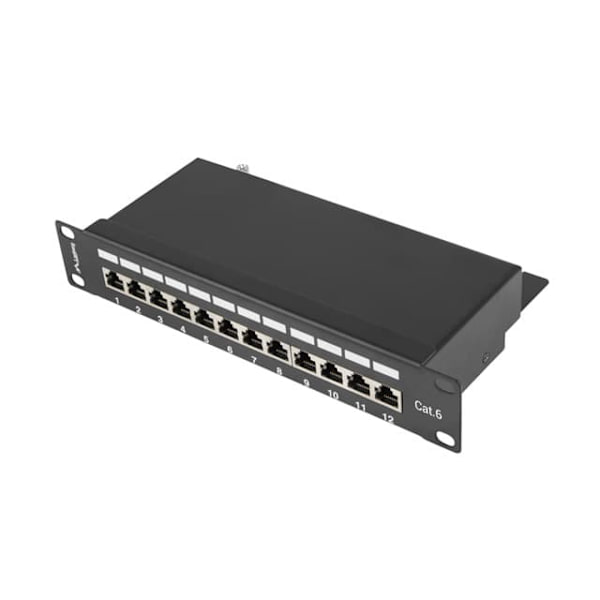 Lanberg PPF6-9012-B patch panel Sort