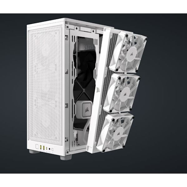 Obudowa 2000D AIRFLOW Mini-ITX Biała