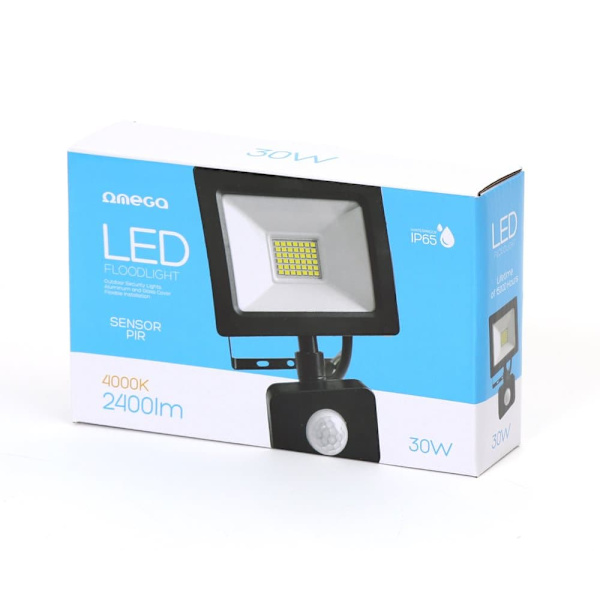 Omega LED floodlight 30W 4200K (45694)