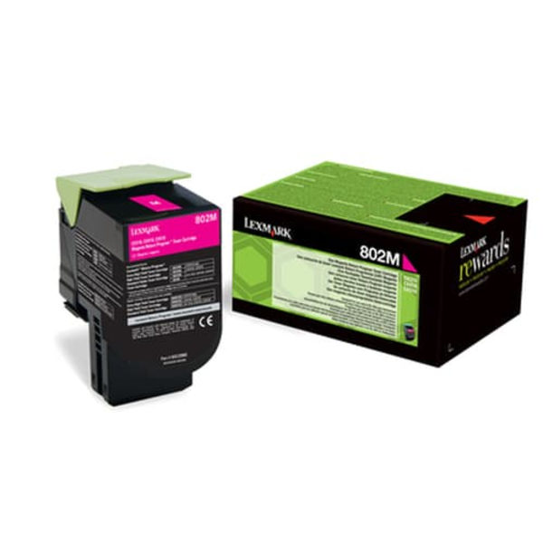 RETURN PROGRAM TONER CARTRIDGE/802M MAGENTA1K PGS F CX310