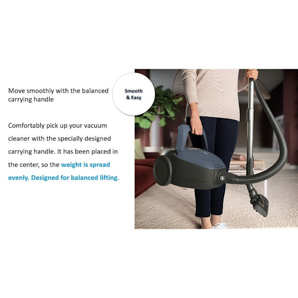 Vacuum cleaner ELECTROLUX PURE D8 PD82-8DB SILENCE